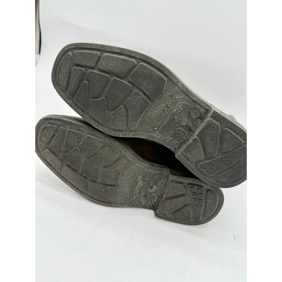 Blundstone Brown Leather Pull-On Work Boots Women's Size 8 Slip-On Ranch Boot - Picture 9 of 10